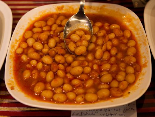 Kavurmalı Kuru Fasulye Kavurmalı Kuru Fasulye