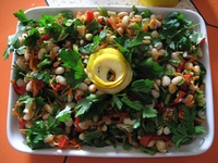 Kuru Fasulye Piyazı Tarifi ve Malzemeleri