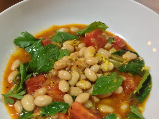 Naneli Kuru Fasulye Tarifi ve Malzemeleri