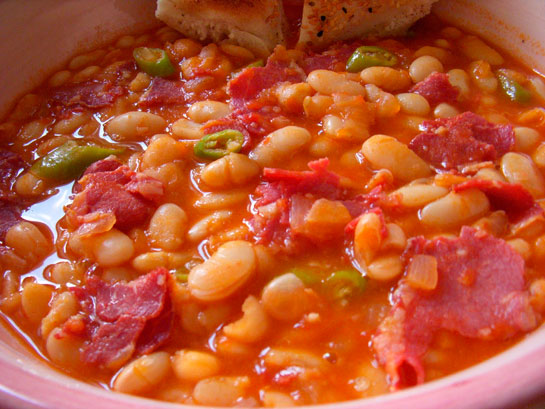 Pastırmalı Kuru Fasulye
