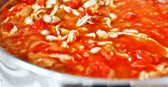 Tavuklu Kuru Fasulye Tarifi ve Malzemeleri